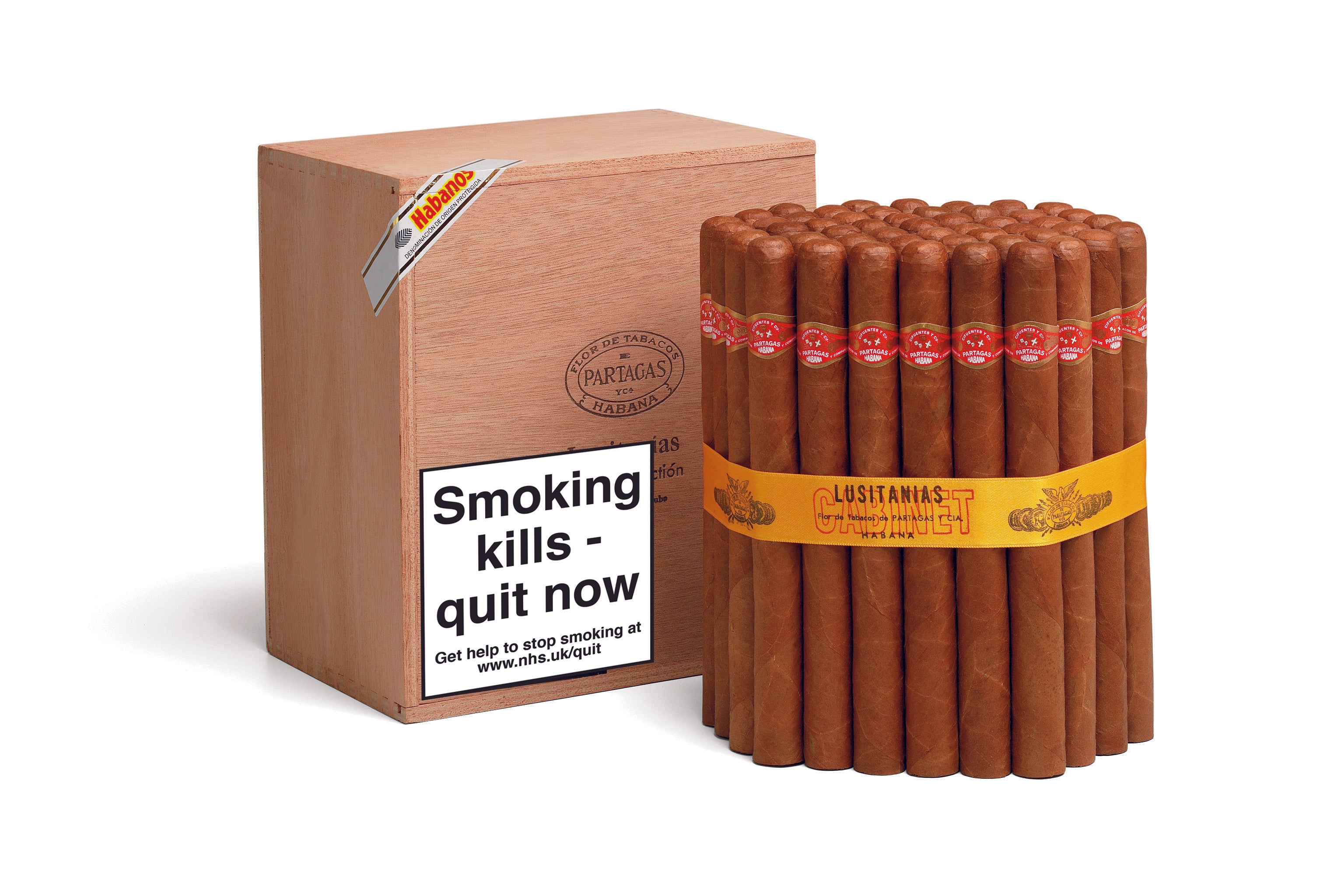 Partagas Lusitania Cabinet of 50